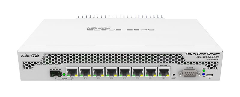 Mikrotik CCR1009-7G-1C-PC